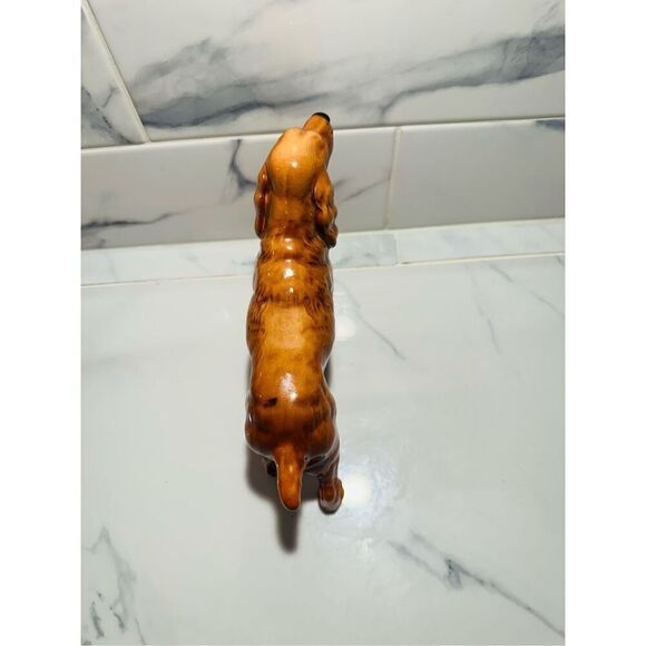 Vintage Beswick England Red Cocker Spaniel Porcelain Dog Figure - Picture 5 of 7